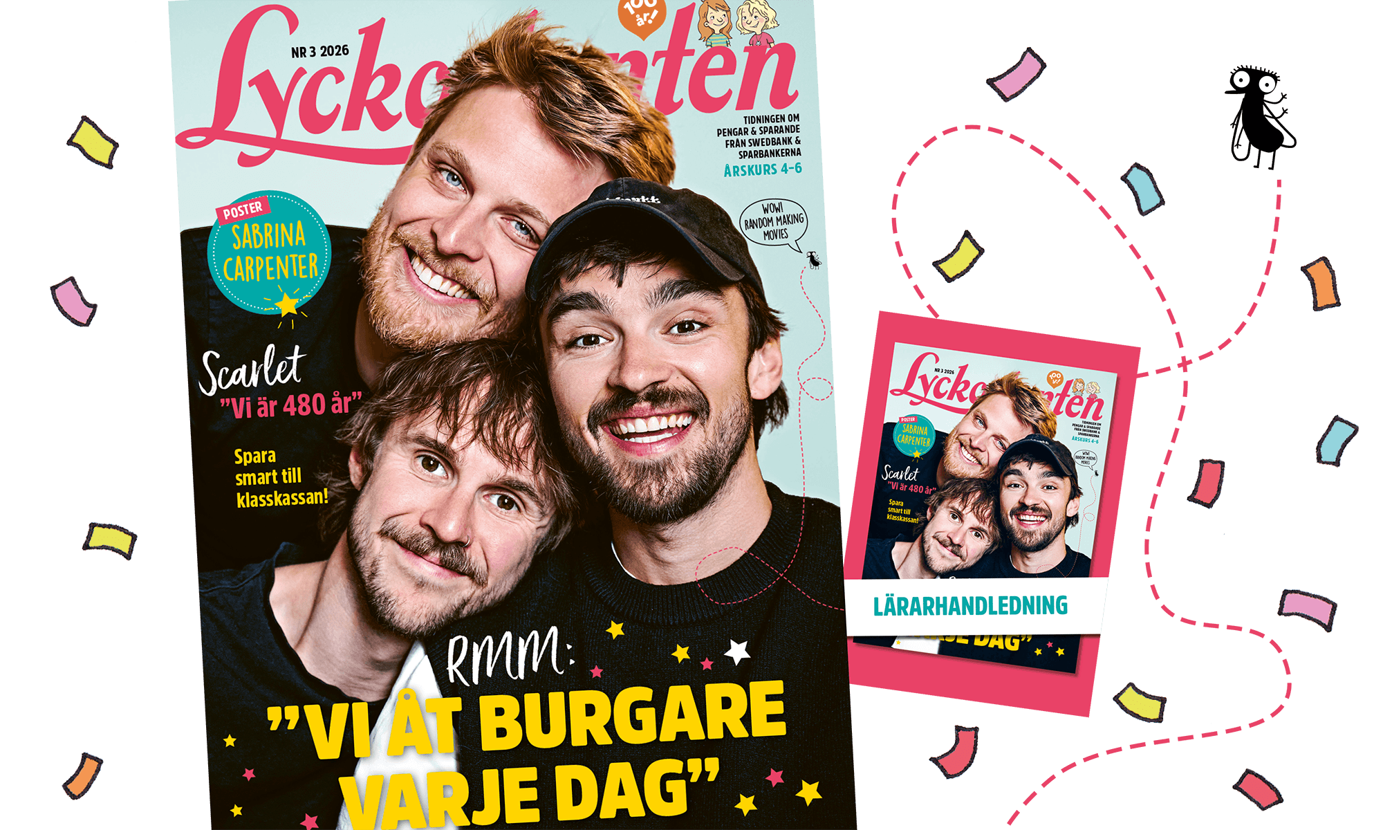 Bild på nya numret av Lyckoslanten