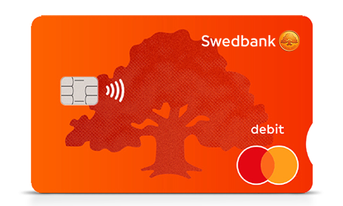 Dinkarville their Congrats Debet card | Swedbank
